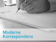 Seminar Moderne Korrespondenz